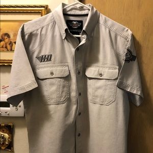 Harley-Davidson Two Pocket Casual/Work Shirt